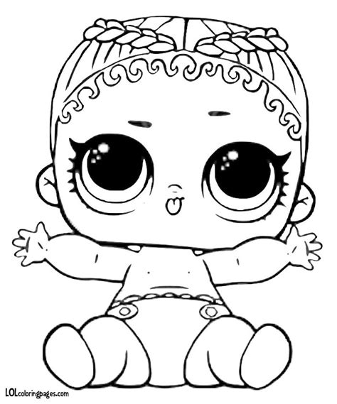 Each lol baby has its own features: Cute coloring pages image by Stephanie Mader on Stocking ...