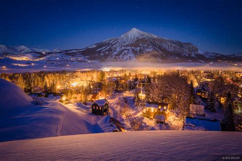 Winter In Crested Butte Crested Butte Colorado Mountain