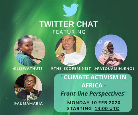 Twitter Chat Climate Activism In Africa Bli Global
