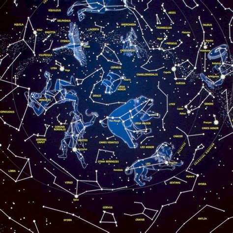 Star Constellations Map