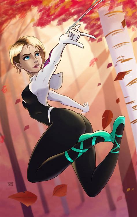 Pin By Matias Ontyveros On Pantalla Spider Gwen Art Marvel Spider