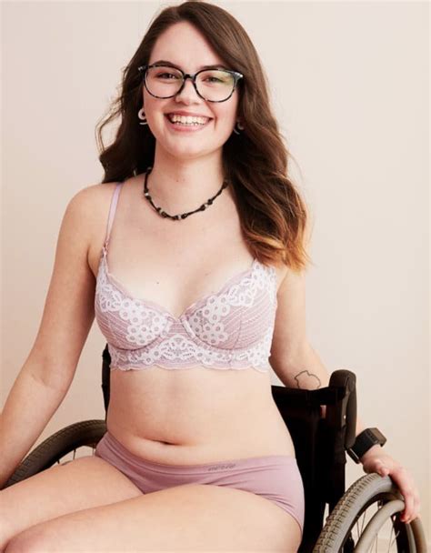 Aerie Model Who Uses Wheelchair Calls Lingerie Lines Inclusive