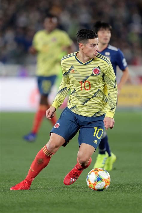 James Rodriguez Of Colombia In Action During The International