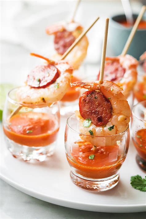 Shrimp And Chorizo Appetizers Recipe Eatwell101