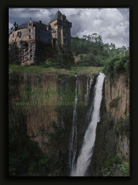 Castles And Waterfalls By Shackledmuse On Deviantart