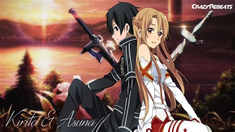 Sword Art Online Kirito And Asuna Wallpaper By Alien Empress On Deviantart