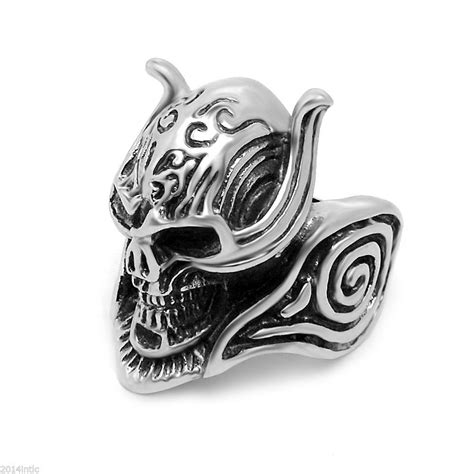 Domineering Wolf Skull Ring Titanium Steel Man Jewelry Wholesale Personality Rings Rings For
