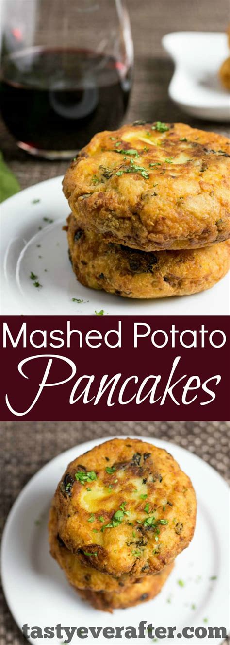 Easy Leftover Mashed Potato Pancakes Recipe Tasty Ever After