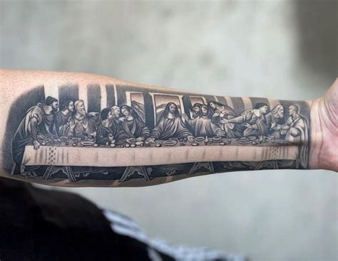 Share 73 Last Supper Tattoo Forearm Best Vn