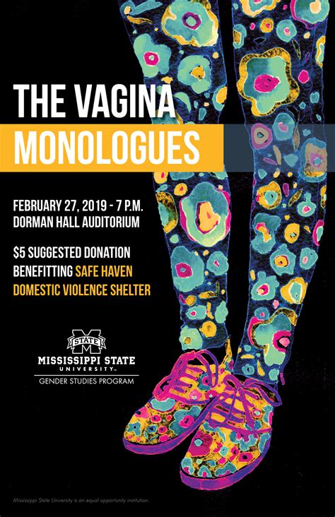 The Vagina Monologues Poster Tim Myers