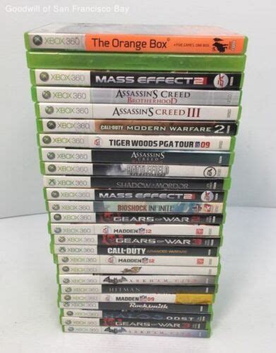 Lot Of 25 Xbox 360 Games Ebay