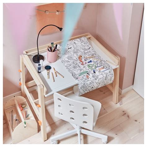 Study desk for kids ikea • jansen h&g these pictures of this page are about:ikea kids study desk. FLISAT Children's desk, adjustable - IKEA