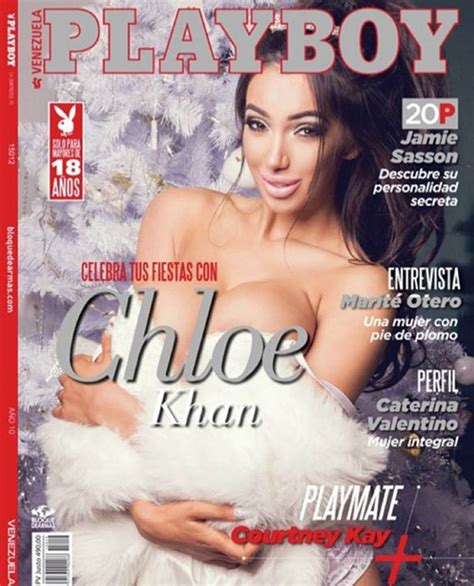 Chloe Mafia Shares Her Raciest Picture Yet From Christmas Playboy Shoot