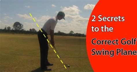 What Is The Correct Golf Swing Plane