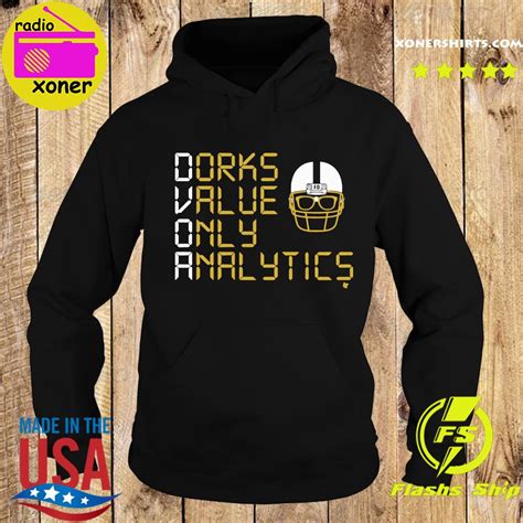 .proprietary nfl statistics within football outsiders almanac, including dvoa, dyar, adjusted line yards, and the kubiak fantasy football projections. Dorks Value Only Analytics DVOA Football Outsiders Shirt ...