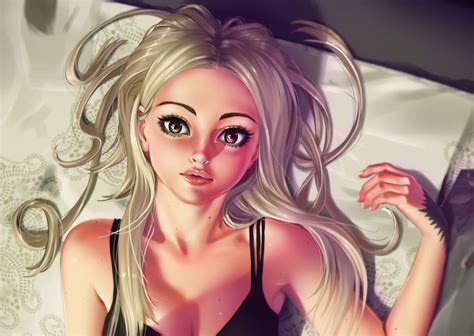 Anime Girl Art Wallpapers Top Free Anime Girl Art Backgrounds Wallpaperaccess
