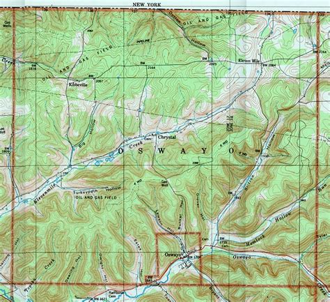 Potter County Pennsylvania Township Maps