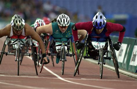 Wheel Chair Racing Paraolympics