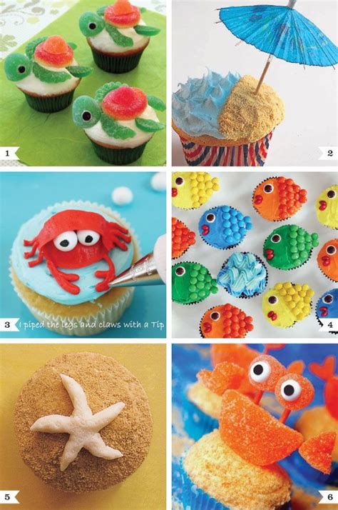 Easy Cupcake Decorating Ideas For Summer Draw Ola