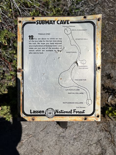 Subway Caves Lava Tubes Lassen National Forest Old Station
