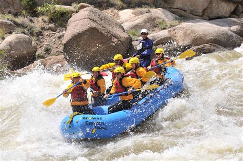 Buena Vista River Rafting Colorado Browns Canyon RaftingThe Numbers White Water Rafting In