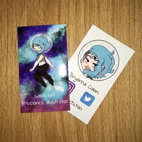 Anime Artist Business Cards