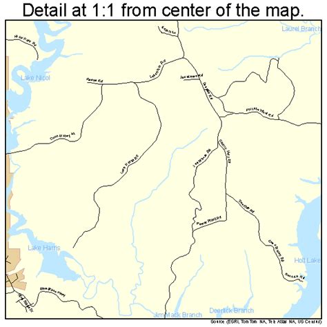 Tuscaloosa Alabama Street Map 0177256