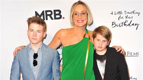 Exclusive Sharon Stones 16 Year Old Son Says He Wont Let His Mom