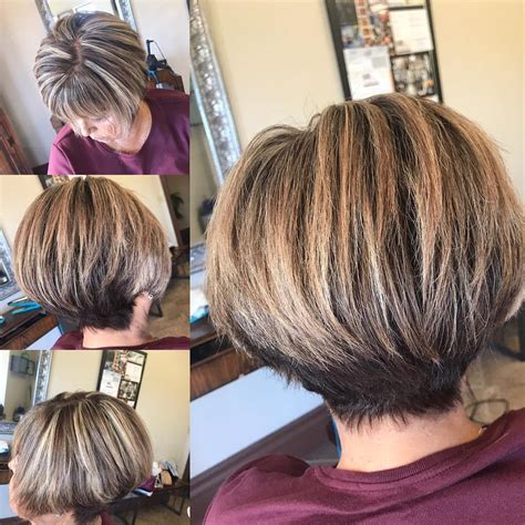 The sides are cut short, which suits the fine hair. 50 Age Defying Hairstyles for Women over 60 - Hair Adviser