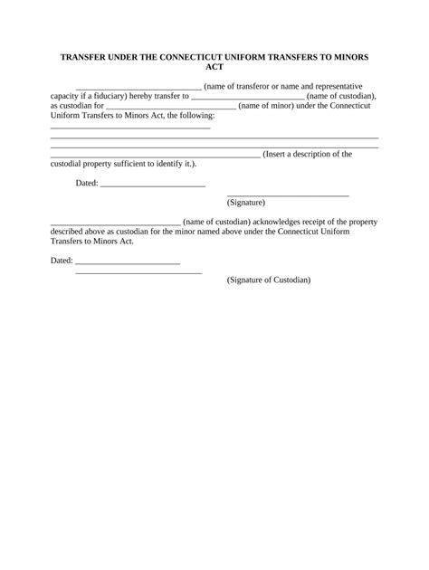 Ct Transfer Property Form Fill Out And Sign Printable Pdf Template