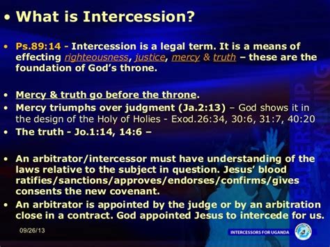 The Concept Of Intercession