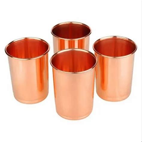 Plain Pure Hammered Copper Glass For Home At Rs 140piece In Moradabad