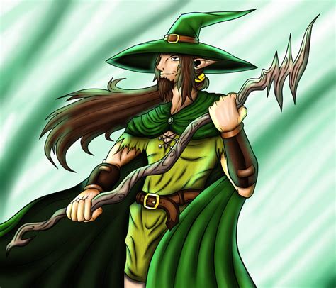 The Green Wizard By Dariusargent On Deviantart