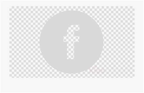 White Transparent Facebook Icon At Vectorified Collection Of