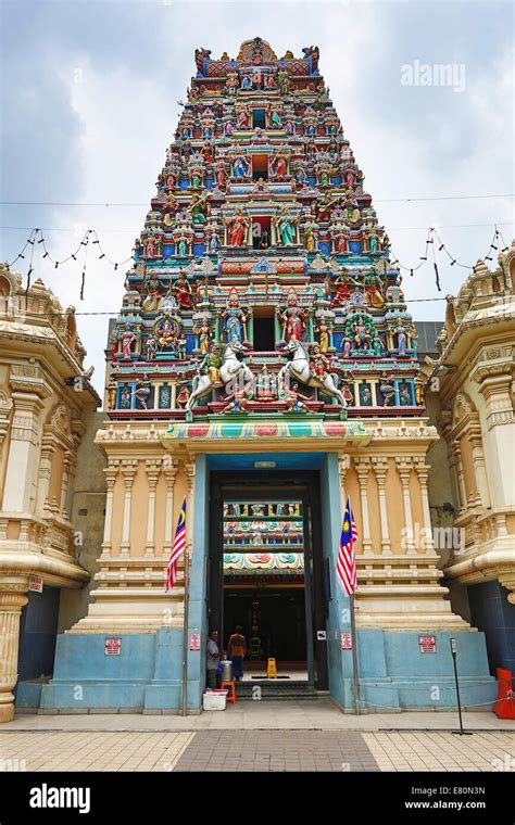 Sri Mahamariamman Hindu Temple In Kuala Lumpur Malaysia Stock Photo