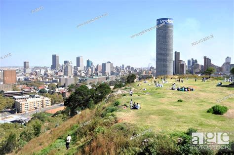Vodacom Tower Quarter Hillbrow Johannesburg South Africa Stock