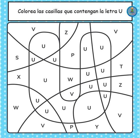 Colorea Y Encuentra La Vocal Oculta Letters For Kids Book Letters
