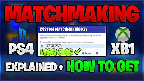 Redeem game key (code) in epic games launcher client 2020. *NEW* "CUSTOM MATCHMAKING EXPLAINED + HOW TO GET FREE ...