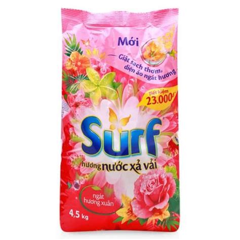Surf Spring Powder Laundry Detergent 45kg Vietnam Wholesale
