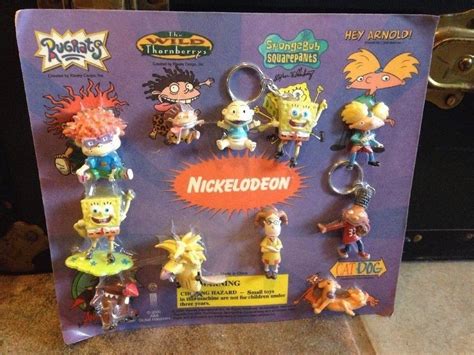 1990s Nickelodeon Nicktoons Spongebob Rugrats Hey Arnold Thornberrys