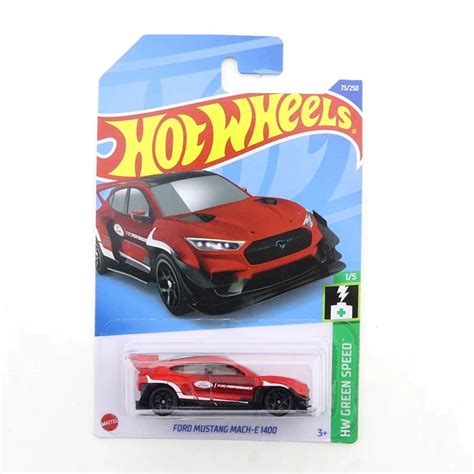 Ford Mustang Mach E Red Hot Wheels