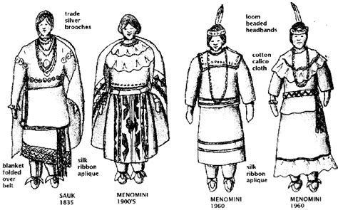 nativetech great lakes region regional overview of native american clothing styles