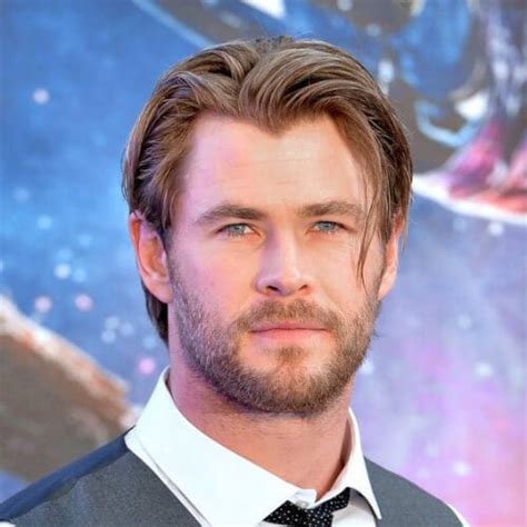 Chris Hemsworth Hairstyles With Beard