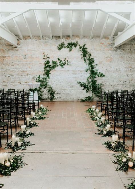 58 Best Greenery Wedding Decor Ideas Wedding Aisle
