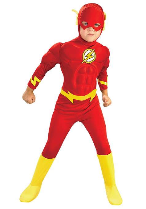 Childs The Flash Superhero Costume Kids Ba