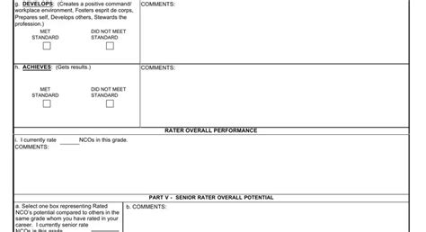 Da Form 2166 9 2 Fillable Printable Forms Free Online