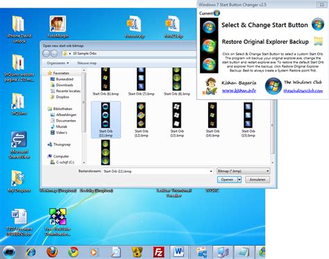 Windows 7 Start Button Changer 25 Apps And Software Computertotaal
