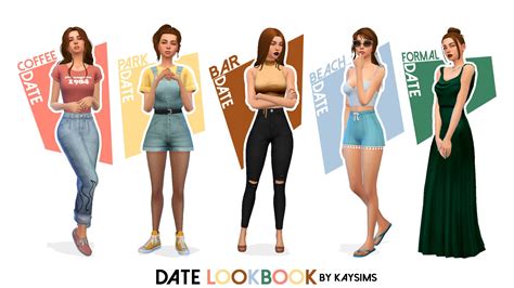 Dates Sims 4 Lookbook Sims 4 Sims Maxis Match Hot Sex Picture