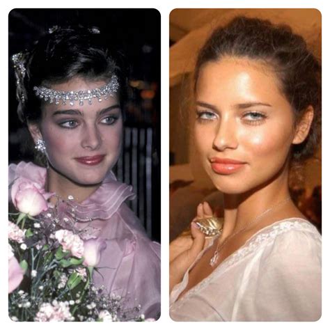 Who’s The Best Looking Brooke Shields Or Adriana Lima R Trueratecelebrities