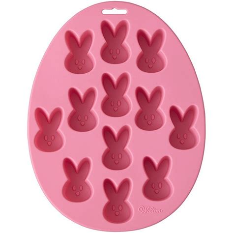 2105 5760 Wilton Easter Bunny Shaped Silicone Treat Mold N2 Free Image
